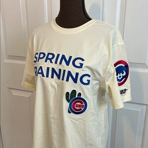 Cubs Cream Spring Training T-Shirt -NWOT